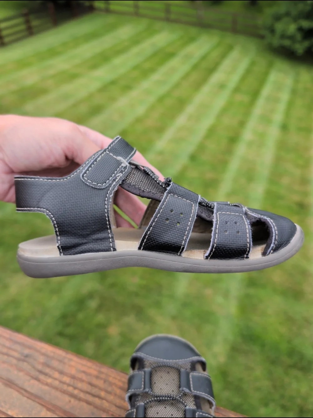 Skechers Foamies/See Kai Run Spencer Fisherman Sandals Bundle Sz 12/13C